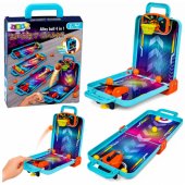 Mini Arcade Game 3 in 1 krepšinis, pinbolas, boulingas, nešiojamas dėklas
