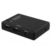Splitter 1xHDMI in 3xHDMI out black
