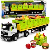 Green Food Transport Truck 1:40