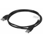 Cable USB-A M/ M 2.0 1m black
