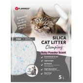 Smiltis Silica smulkus sulimpantis kačių kraikas Baby Powder 5 L (1.9 kg) 561238