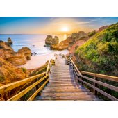 Ravensburger Puzzle Beautiful Walkways - Wooden Stairs to Praio do Cam