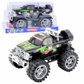 King Rear-Wheel Drive Off-Road Vehicle Green and Black 27cm