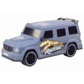 Nuotoliniu būdu valdomas automobilis su dinozauru, mastelis 1:10, pilkas