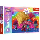 _6833061 TREFL TROLLS dėlionė Trolls 3, 60 vnt.