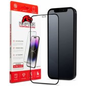 "Raptor Diamond Ultra Full Face" grūdintas stiklas Apple iPhone 14, juodas