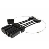 Modular HDMI adapter ring USB-C, DP, Mini DP, Mini HDMI,Micro HDMi
