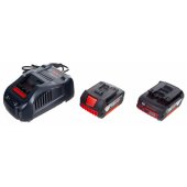 2 x GBA 18V 5.0AH + GAL 1880 CV (1600A00B8J)