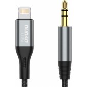 Audio cable Lightning to mini jack 3.5mm Gray