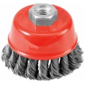 AWTools 65mm butt brush / twisted wire / M14 thread(AW40538)