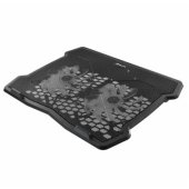 Cooling pad Basic 15.6, 2 fans, black