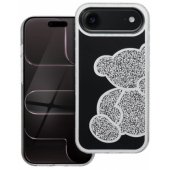 Teddy Bear Case iPhone 17 Air Silver