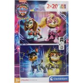 Clementoni Puzzle 2 x 20 pieces Super Color Paw Patrol The