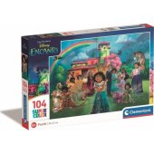 Clementoni CLE dėlionė 104 SuperColor Disney Princess 25743