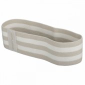 Fitneso ir Crossfit guminė juosta klubams 32x7,6cm, pilka