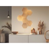 Elements – medžio imitacijos šešiakampių pradinis rinkinys – 13 plokščių