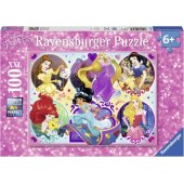 Puzzle 100 pieces - Disney Princesses
