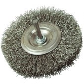 Szczotpol Szczotka tarczowa z trzpieniem 6mm śr. 120mm A50
