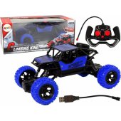Remote Controlled Terrain Car R/ C 1:18 Blue