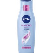 Nivea plaukų priežiūros priemonė DIAMOND GLOSS CARE šampūnas 400 ml