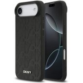 PU Leather Grid Pattern Magsafe Case iPhone Air Black