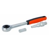Bahco radiatorių montavimo rinkinys su 1/ 2" jungtimi, 5 dalių: 3/ 8"-