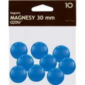 Magnesy 30mm Blue 10pcs