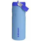 The IceFlow Bottle Flip Straw 2.0 470ml Light Blue