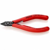 Knipex šoninės kirpimo replės elektronikams, kampuotos 125mm KNIPEX