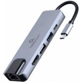 GEMBIRD Multi Port Adapter USB Type C