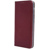 Smart Magnetic Book Case Oppo A6 4G/ 5G/ A6X 4G/ 5G/ A6S 4G/ 5G Burgundy