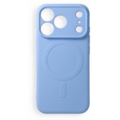 Silikoninis Mag Case iPhone 17 Pro/ 18 Pro, mėlynas
