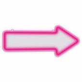 SNL107PK Style Neon Lights Arrow pink