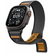 Athlex Air 2 Active Band Apple Watch 44/ 45/ 46/ 49mm Black Orange