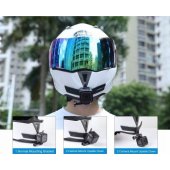 Motorcycle and Ski Helmet Holder for GoPro/ XIAOMI/ SJCAM/ DJI/ PU847B
