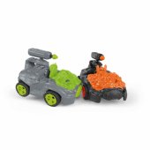 Schleich Eldrador Creatures akmens smūgių automobilis su mini būtybe, žaislas