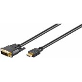 DVI-D/ HDMI laidas 2 m juodas