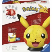 Ravensburger 3D puzzle ball Pokémon Pikachu with ears - German Edition