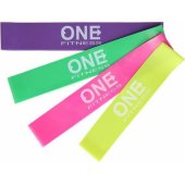 One Fitness Mini Band PBF-SET04 różne poziomy oporu w zestawie wieloko