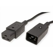 Power Cord IEC320/ C19-C20 2m Black
