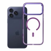 Clear Hybrid Mag Cover iPhone 17 Pro Max Purple
