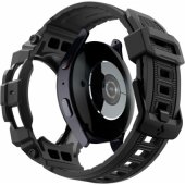 Rugged Armor Pro Galaxy Watch 7 44mm Case + Band Matte Black