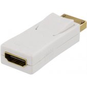 Adapter DisplayPort - HDMI 4K 30Hz white