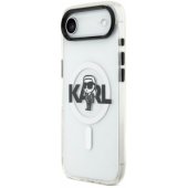 IML Karl Sketch Logo MagSafe Case iPhone 17 Air Transparent