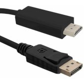 Qoltec Cable DisplayPort v1.1 / HDMI | 1080p | 2m