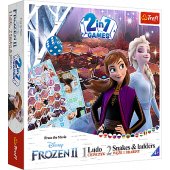 Trefl Game 2-in-1 Chinaman Snakes and Ladders Frozen 2
