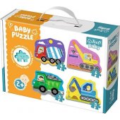 Trefl Baby Classic Vehicles on construction site