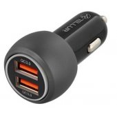 Dual USB Car Charger With QC 3.0 6A