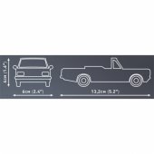 COBI Opel Rekord C 1700 L Cabriolet, construction toy