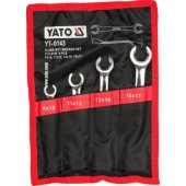 Yato Set of half open end wrenches 8-17mm 4pcs. (YT-0143)